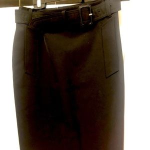 Prada nylon straight skirt, authentic